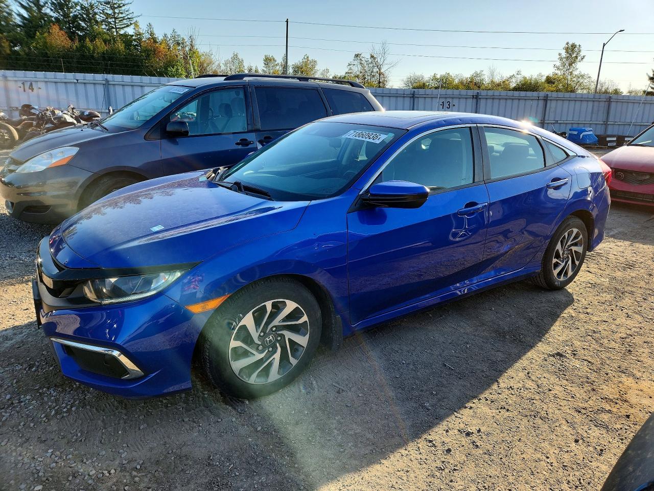 2020 HONDA CIVIC EX | 2HGFC2F7XLH018802 | UPCARS