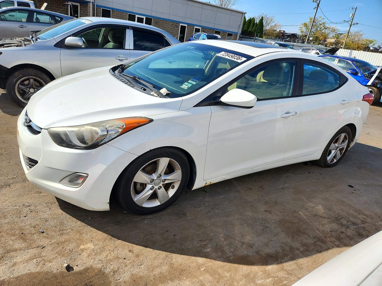 2013 HYUNDAI ELANTRA GLS | 5NPDH4AE0DH234370 | UPCARS