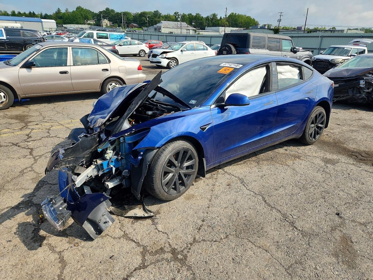 2021 TESLA MODEL 3 | 5YJ3E1EB7MF081004 | UPCARS