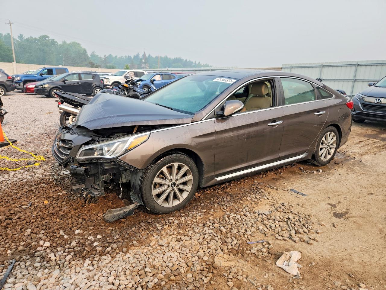 2017 HYUNDAI SONATA LIMITED | 5NPE34AF3HH581676 | UPCARS