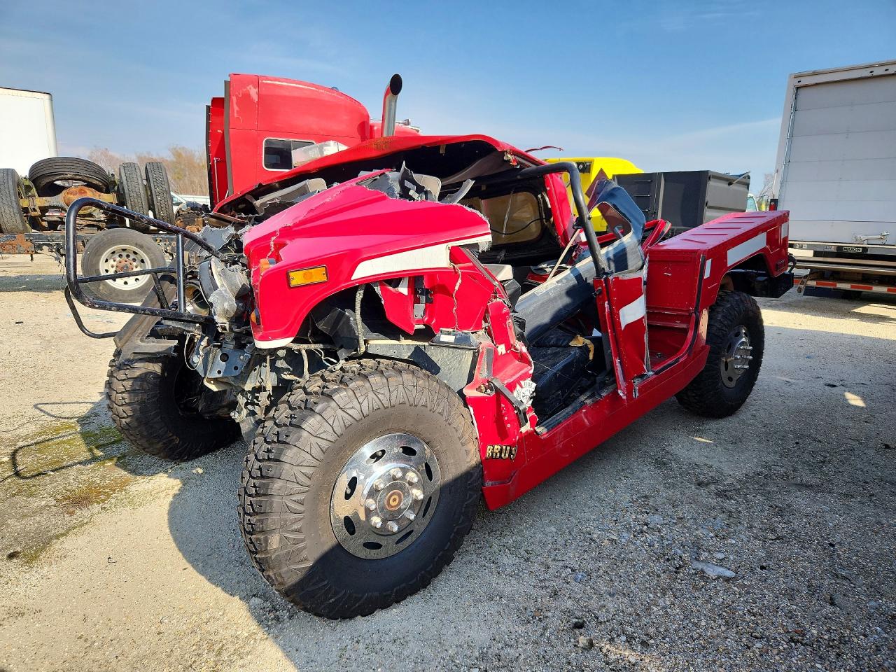2002 AMERICAN GENERAL H1 HUMMER H1 - BRUSH FIRE TRUCK | 137FA55322E200071 | UPCARS