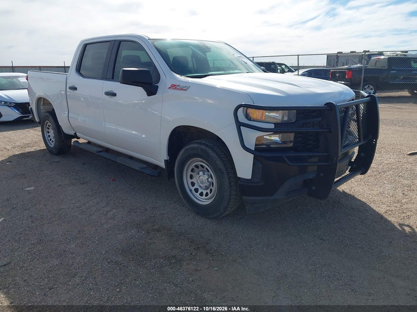 2020 CHEVROLET SILVERADO 1500 4WD  SHORT BED WT | 3GCUYAEF5LG203897 | UPCARS