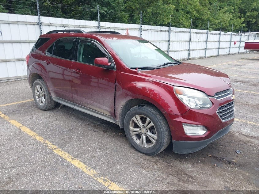 2016 CHEVROLET EQUINOX LT | 2GNALCEK7G6221823 | UPCARS