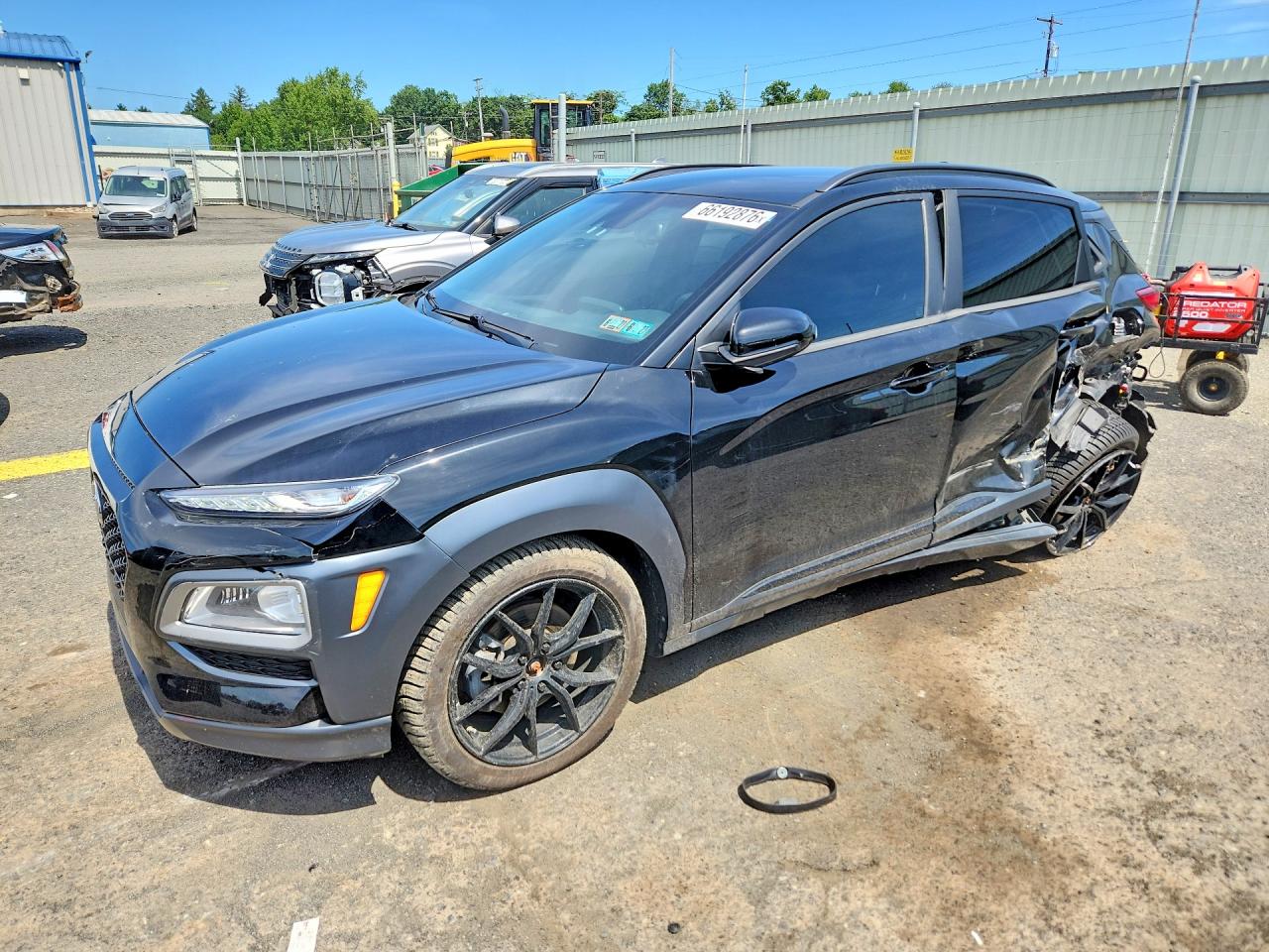 2021 HYUNDAI KONA NIGHT | KM8K6CA58MU712804 | UPCARS