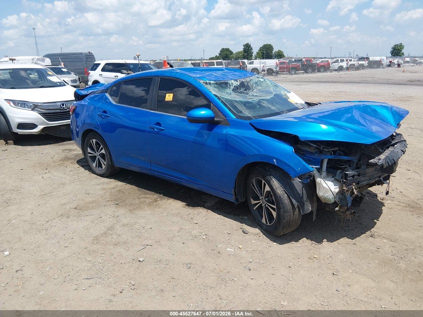 2022 NISSAN SENTRA SV XTRONIC CVT | 3N1AB8CV3NY289444 | UPCARS