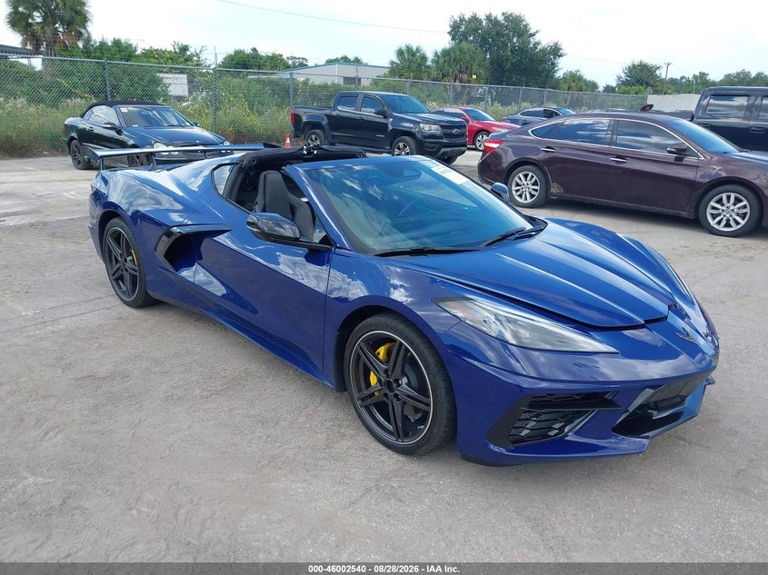 2026 CHEVROLET CORVETTE STINGRAY , 1LT, RWD | 1G1YA2D46T5112147 | UPCARS