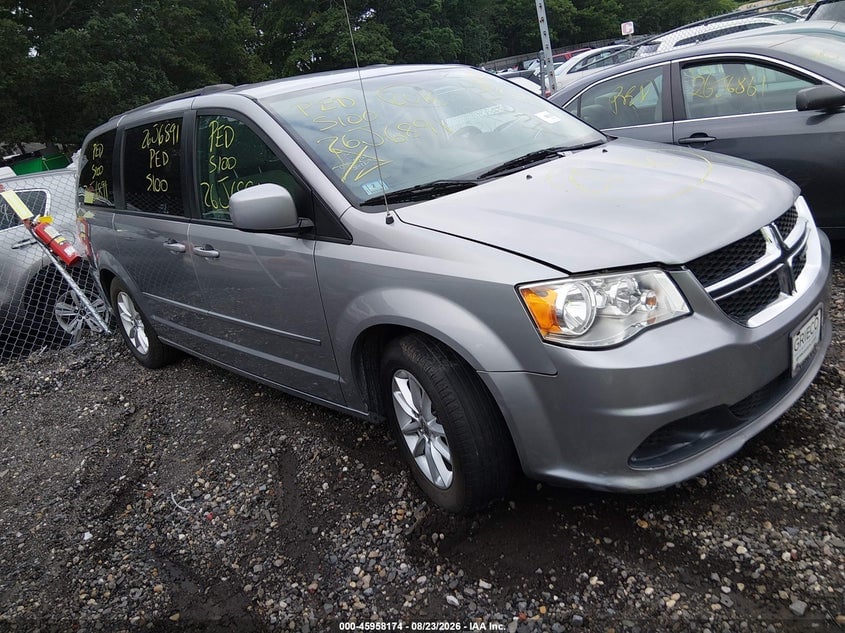 2016 DODGE GRAND CARAVAN SXT | 2C4RDGCG7GR374716 | UPCARS