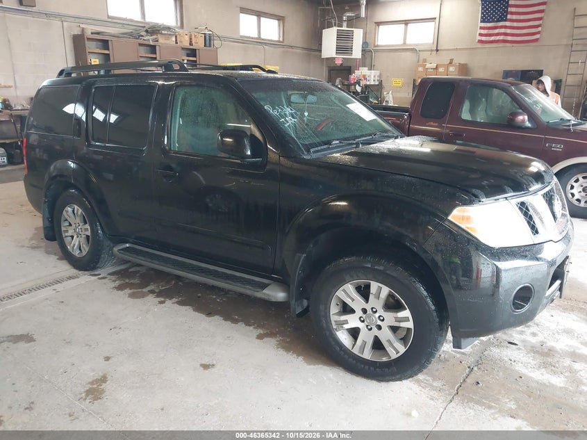 2010 NISSAN PATHFINDER SE | 5N1AR1NB0AC614116 | UPCARS