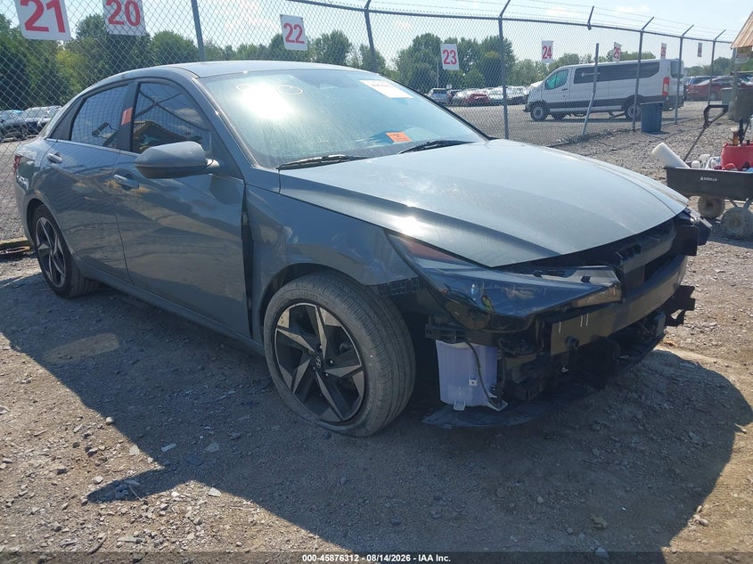 2021 HYUNDAI ELANTRA LIMITED | KMHLP4AG1MU198660 | UPCARS
