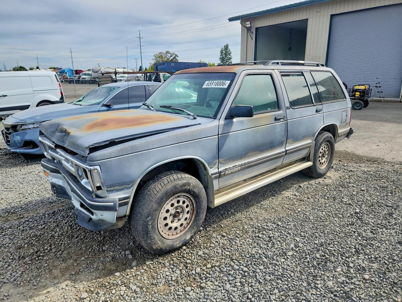 1993 CHEVROLET BLAZER S10 | 1GNDT13W0P2110826 | UPCARS