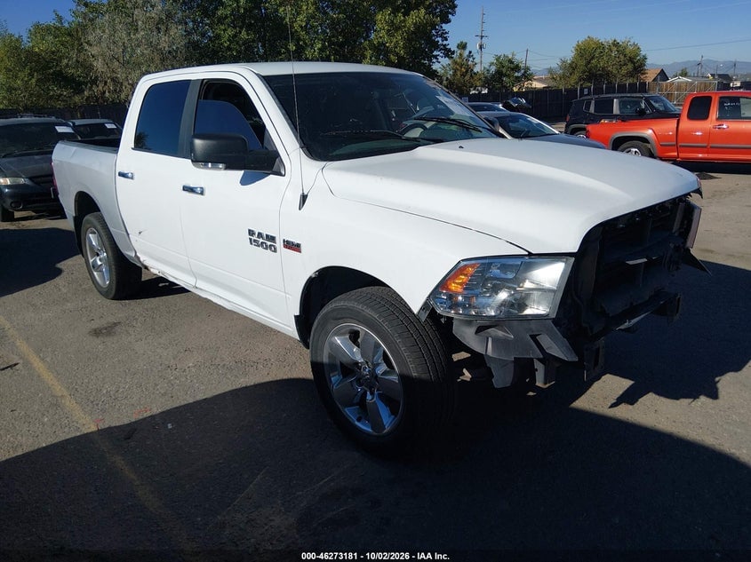 2018 RAM 1500 BIG HORN  4X4 5'7 BOX | 1C6RR7LTXJS109929 | UPCARS