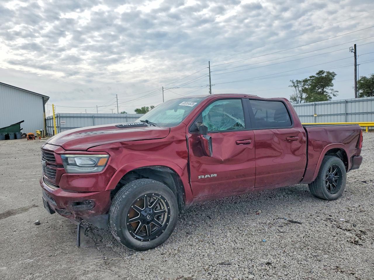 2021 RAM 1500 LARAMIE | 1C6SRFJT0MN621006 | UPCARS