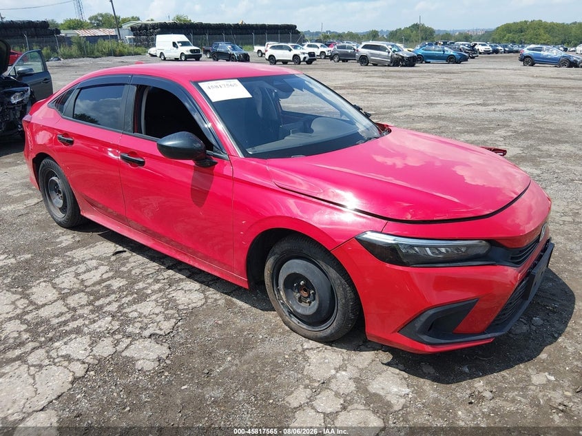 2022 HONDA CIVIC LX | 2HGFE2F27NH544550 | UPCARS