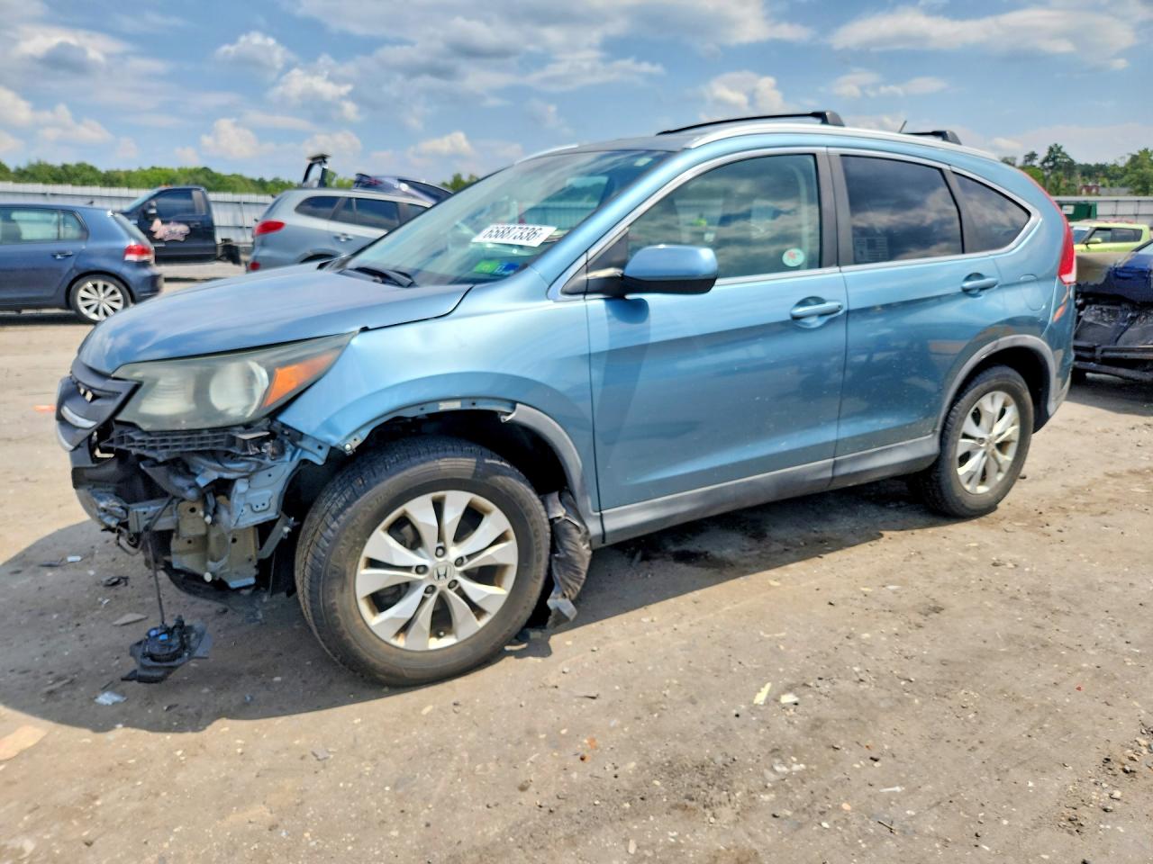 2013 HONDA CRV EXL | 5J6RM4H78DL059395 | UPCARS