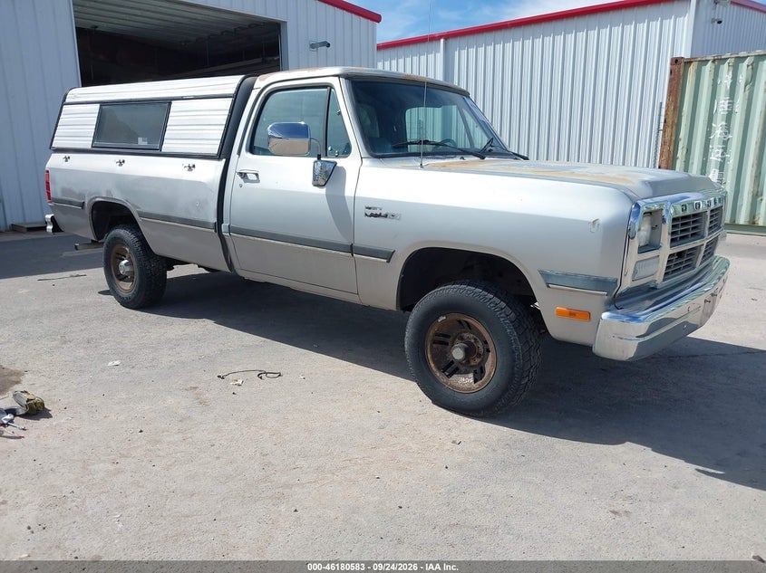 1991 DODGE W-SERIES W150 | 1B7HM16Y8MS215341 | UPCARS