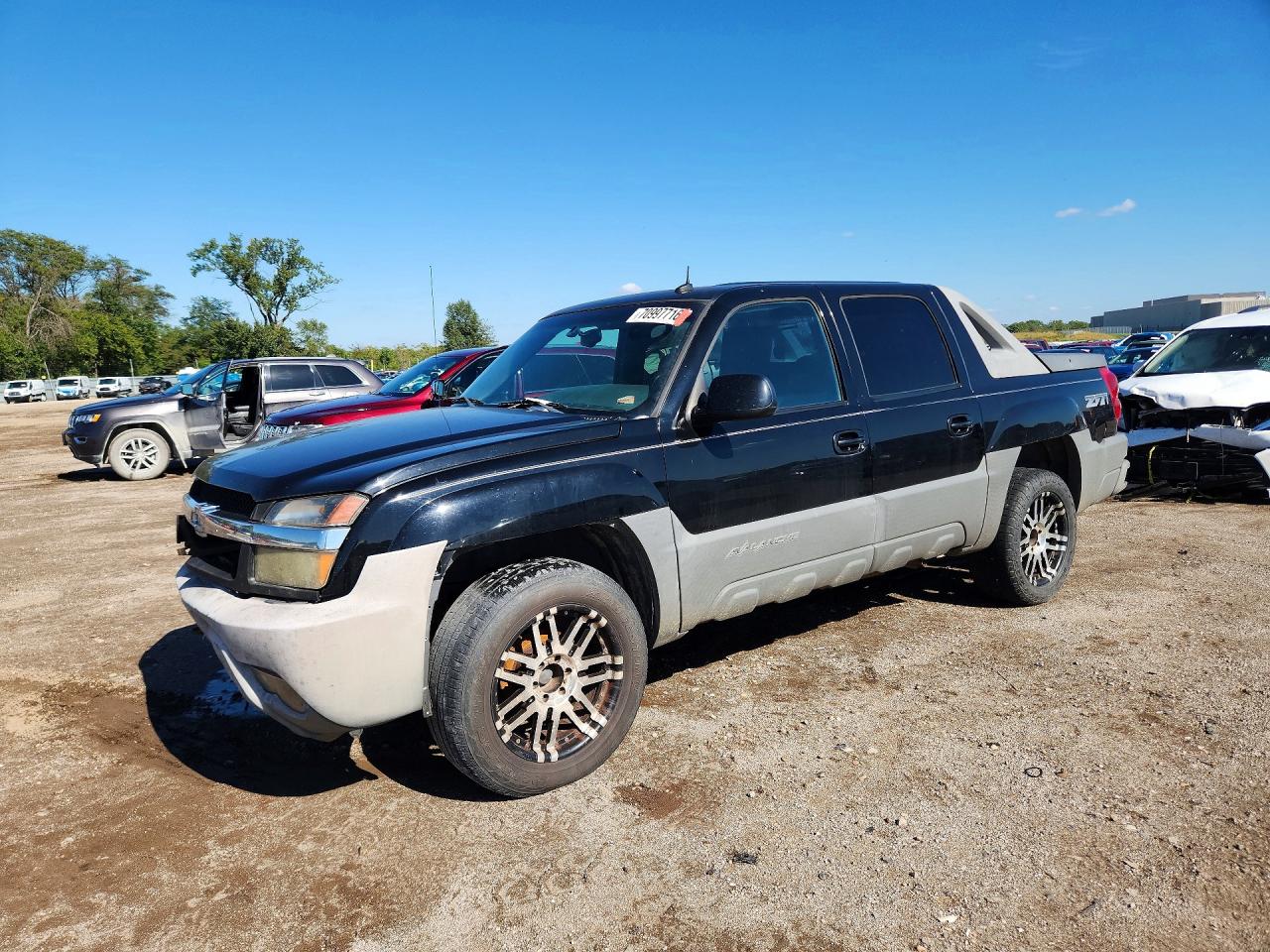 2002 CHEVROLET AVALANCHE K1500 | 3GNEK13T22G357939 | UPCARS