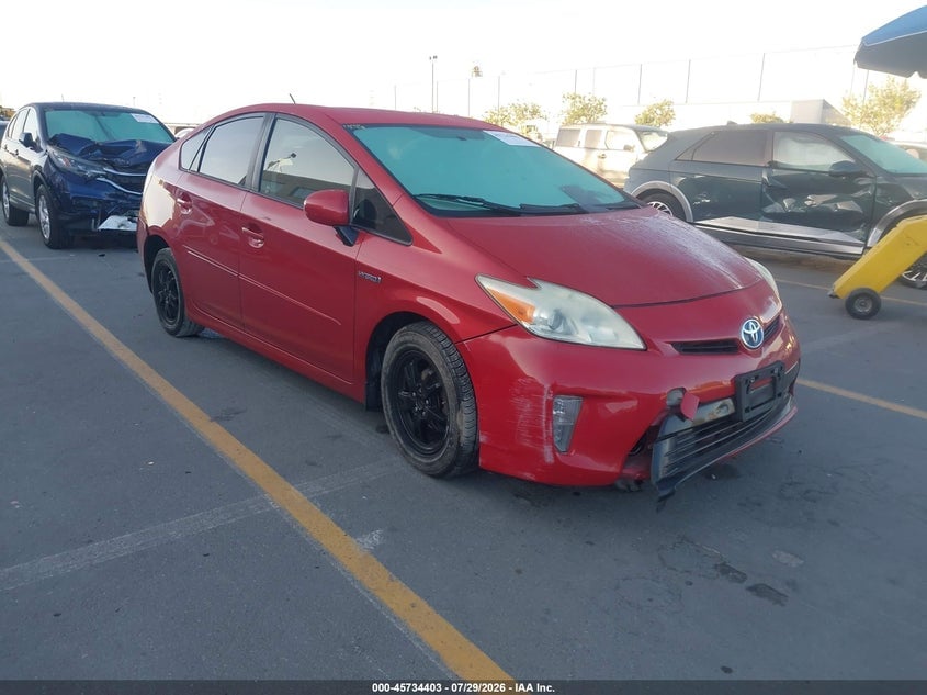 2012 TOYOTA PRIUS THREE | JTDKN3DU1C5499942 | UPCARS