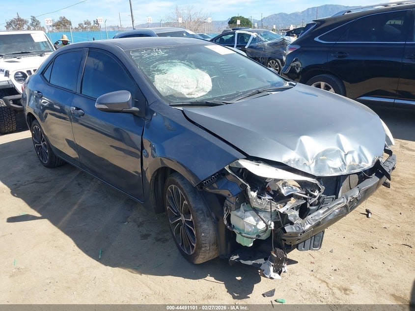 2015 TOYOTA COROLLA S PLUS | 5YFBURHE7FP253607 | UPCARS