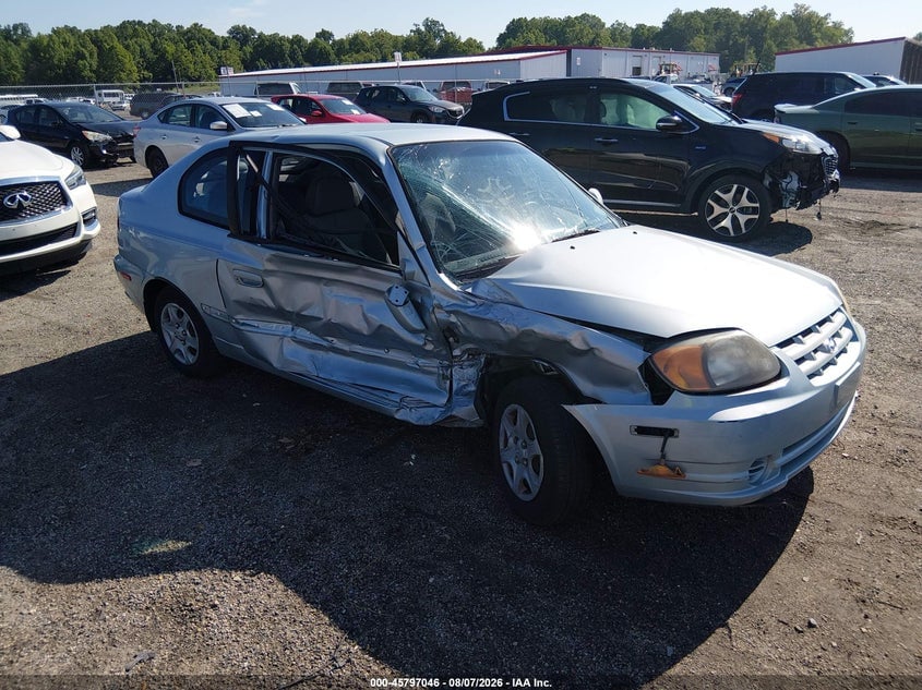 2004 HYUNDAI ACCENT GL/GT | KMHCG35C74U292656 | UPCARS