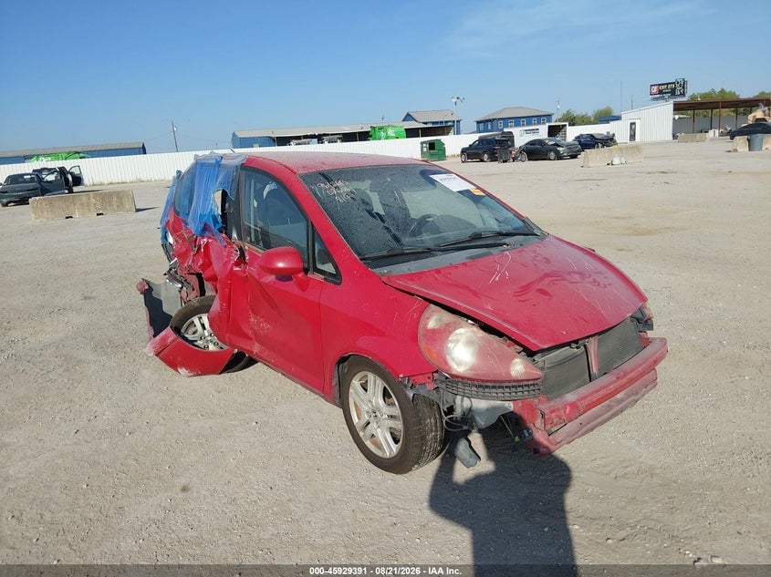 2007 HONDA FIT SPORT | JHMGD38627S026061 | UPCARS