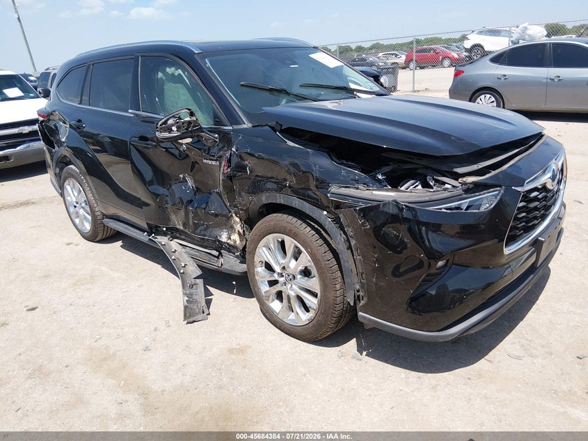 2021 TOYOTA HIGHLANDER HYBRID LIMITED | 5TDYARAH2MS505467 | UPCARS