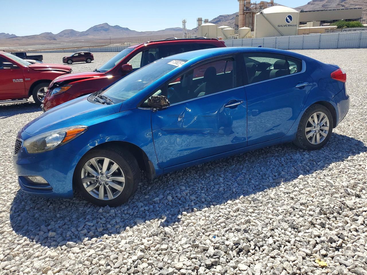 2014 KIA FORT EX | KNAFX4A80E5112421 | UPCARS