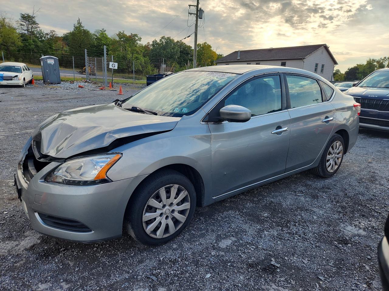 2014 NISSAN SENTRA S | 3N1AB7AP1EY264427 | UPCARS