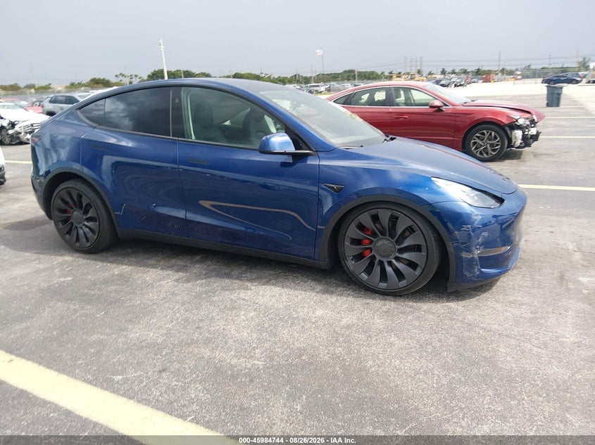 2025 TESLA MODEL Y PERFORMANCE DUAL MOTOR ALL-WHEEL DRIVE | 7SAYGDEF0SA347156 | UPCARS