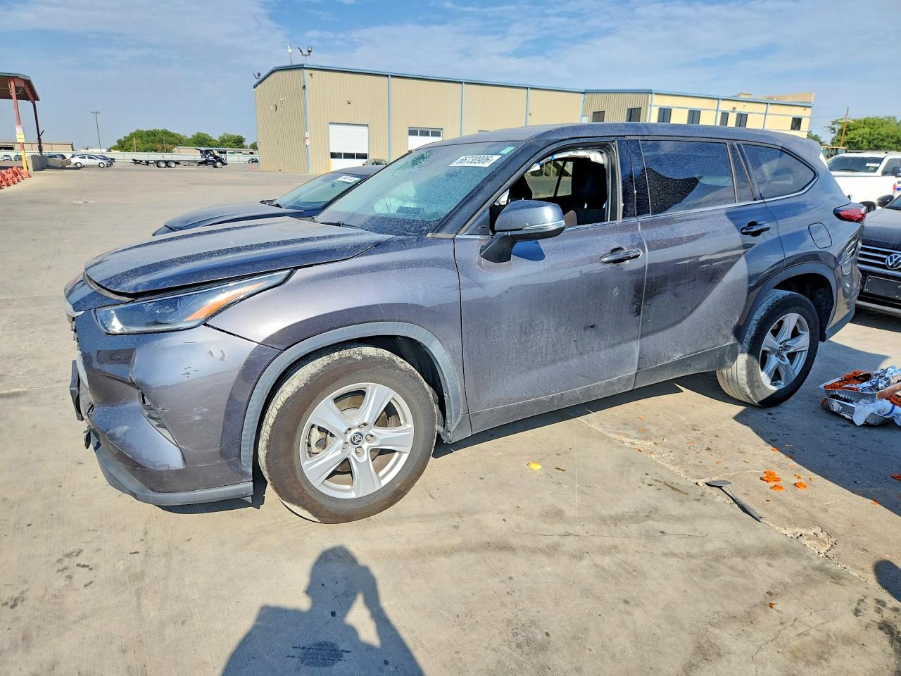2021 TOYOTA HIGHLANDER LE | 5TDZZRAH6MS524505 | UPCARS