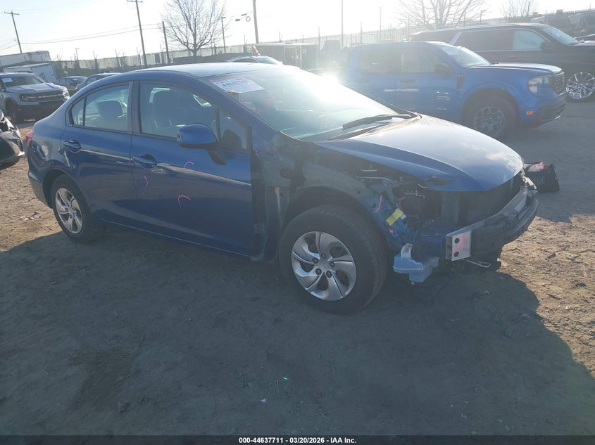 2013 HONDA CIVIC LX | 19XFB2F59DE251065 | UPCARS