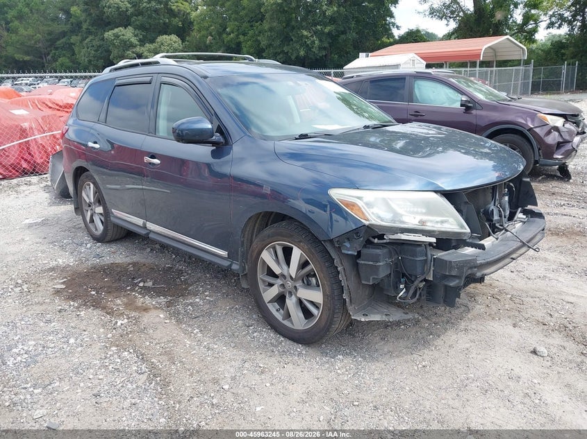 2014 NISSAN PATHFINDER PLATINUM | 5N1AR2MN3EC664824 | UPCARS