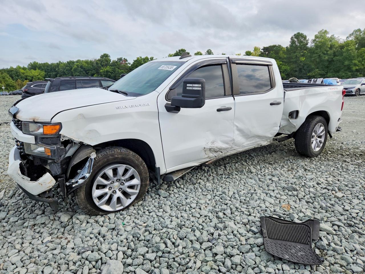2020 CHEVROLET SILVERADO K1500 CUSTOM | 3GCUYBEF0LG382128 | UPCARS