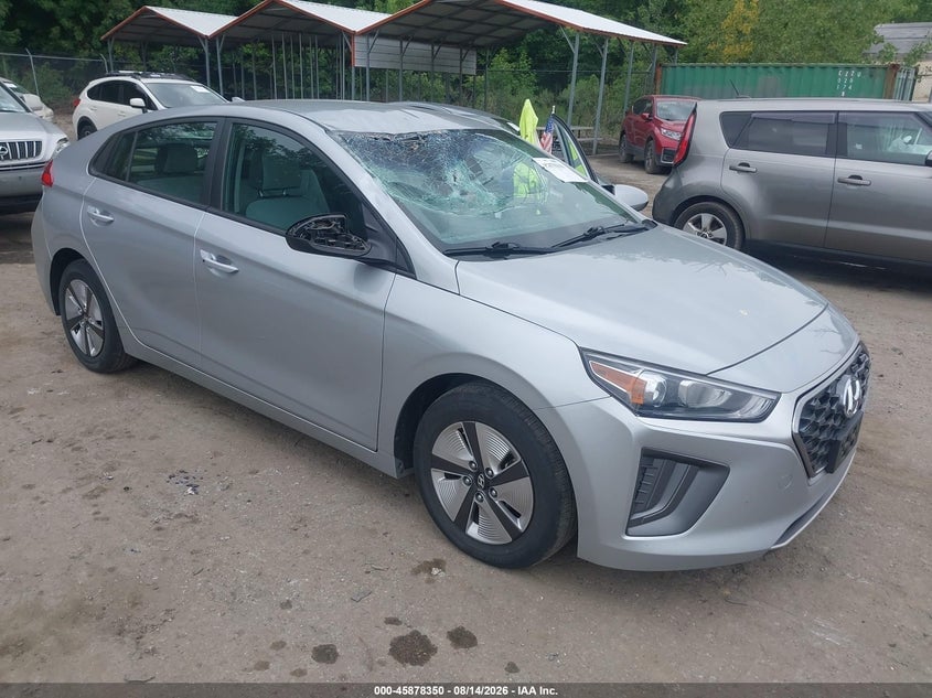 2022 HYUNDAI IONIQ HYBRID BLUE | KMHC65LC9NU276610 | UPCARS