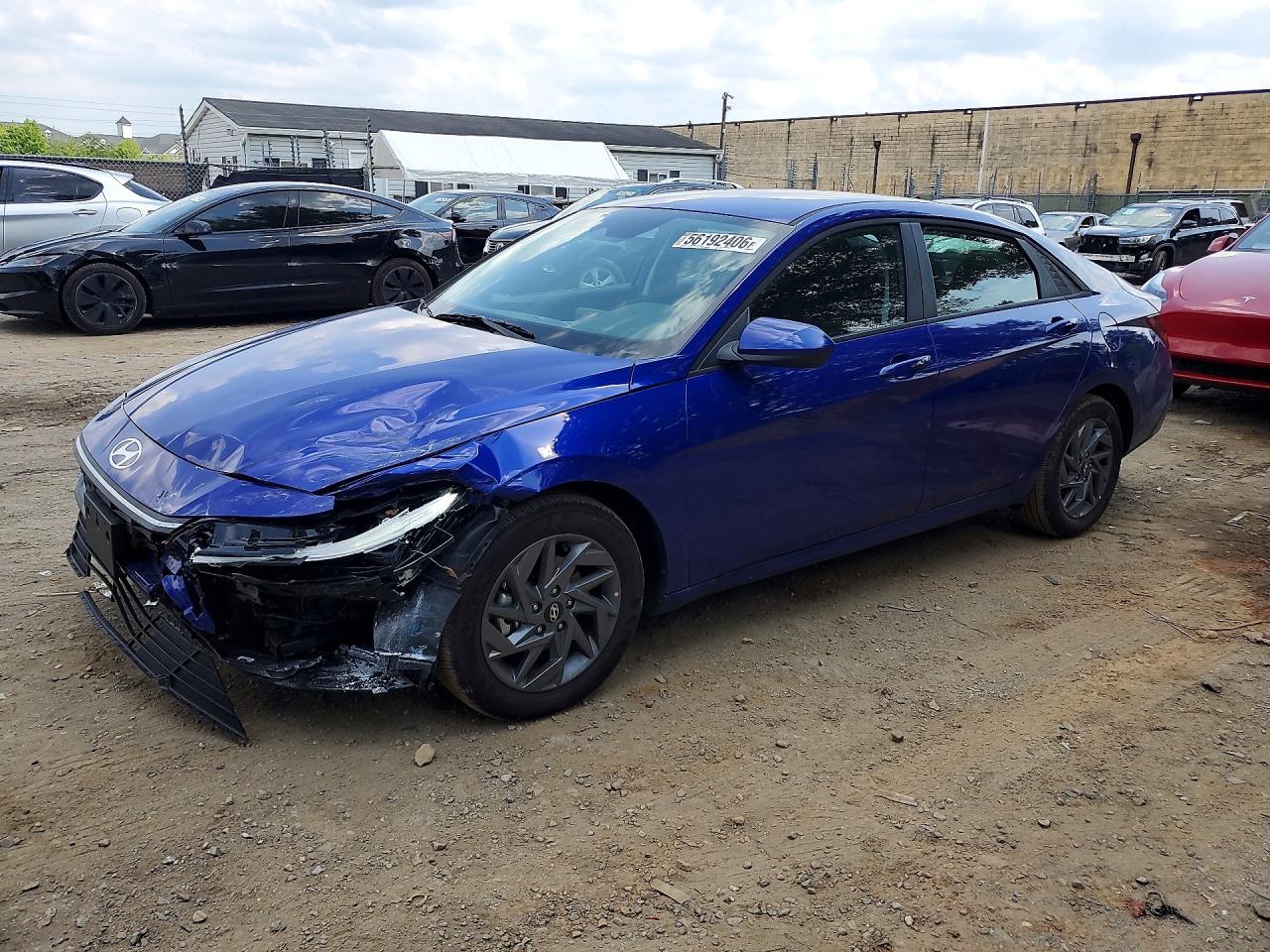 2026 HYUNDAI ELANTRA BLUE | KMHLM4DJ7TU183854 | UPCARS
