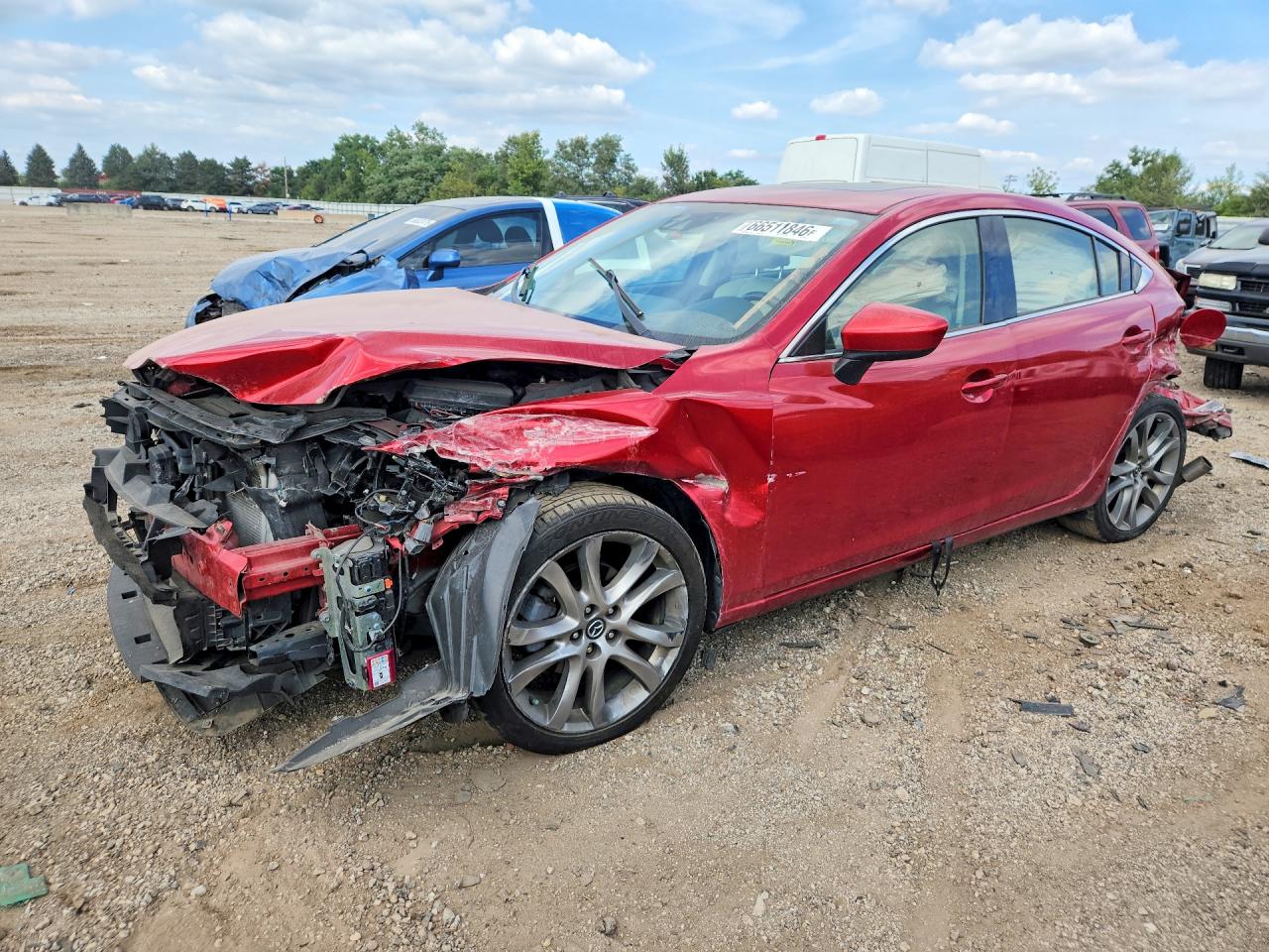 2015 MAZDA 6 GRAND TOURING | JM1GJ1W57F1186384 | UPCARS