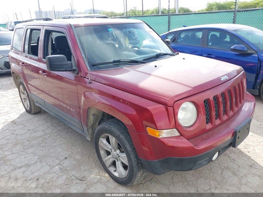 2013 JEEP PATRIOT LATITUDE | 1C4NJRFB4DD114730 | UPCARS