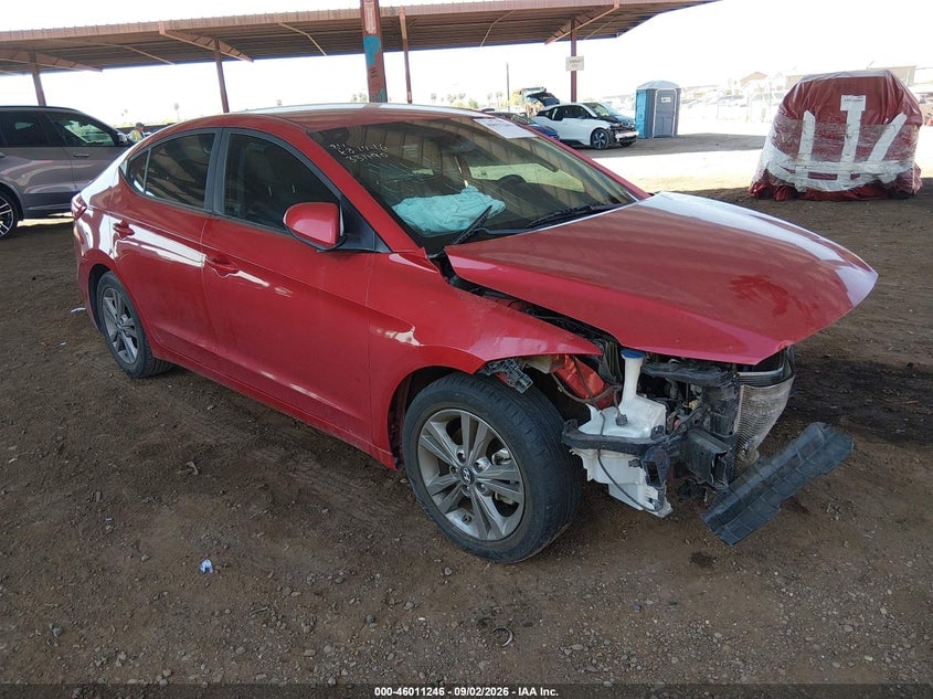 2018 HYUNDAI ELANTRA SEL | 5NPD84LFXJH331190 | UPCARS