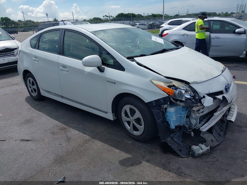 2012 TOYOTA PRIUS THREE | JTDKN3DU9C1528272 | UPCARS