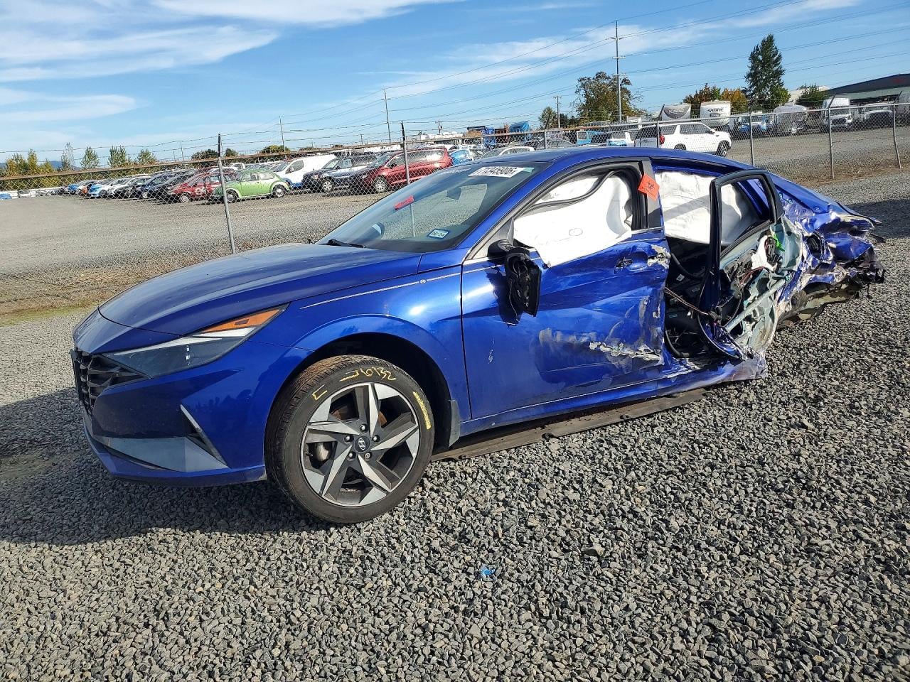 2021 HYUNDAI ELANTRA SEL | KMHLN4AGXMU180826 | UPCARS