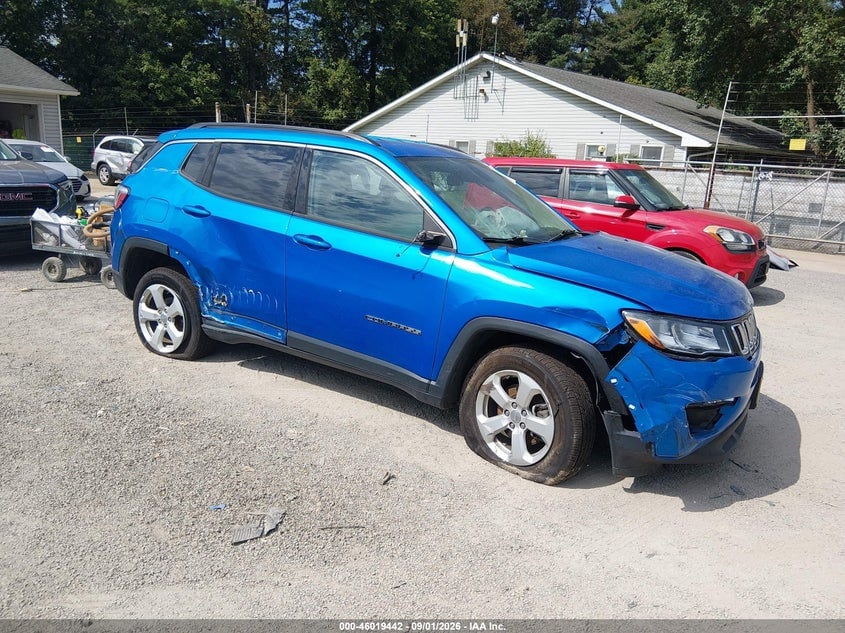 2019 JEEP COMPASS LATITUDE 4X4 | 3C4NJDBB2KT656120 | UPCARS