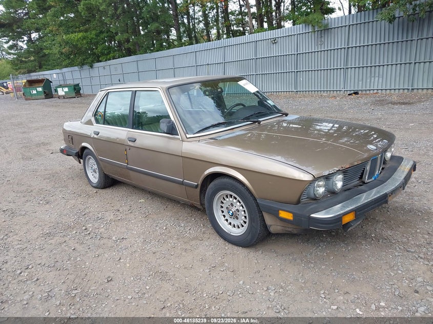 1986 BMW 528 E AUTOMATIC | WBADK8307G9705323 | UPCARS