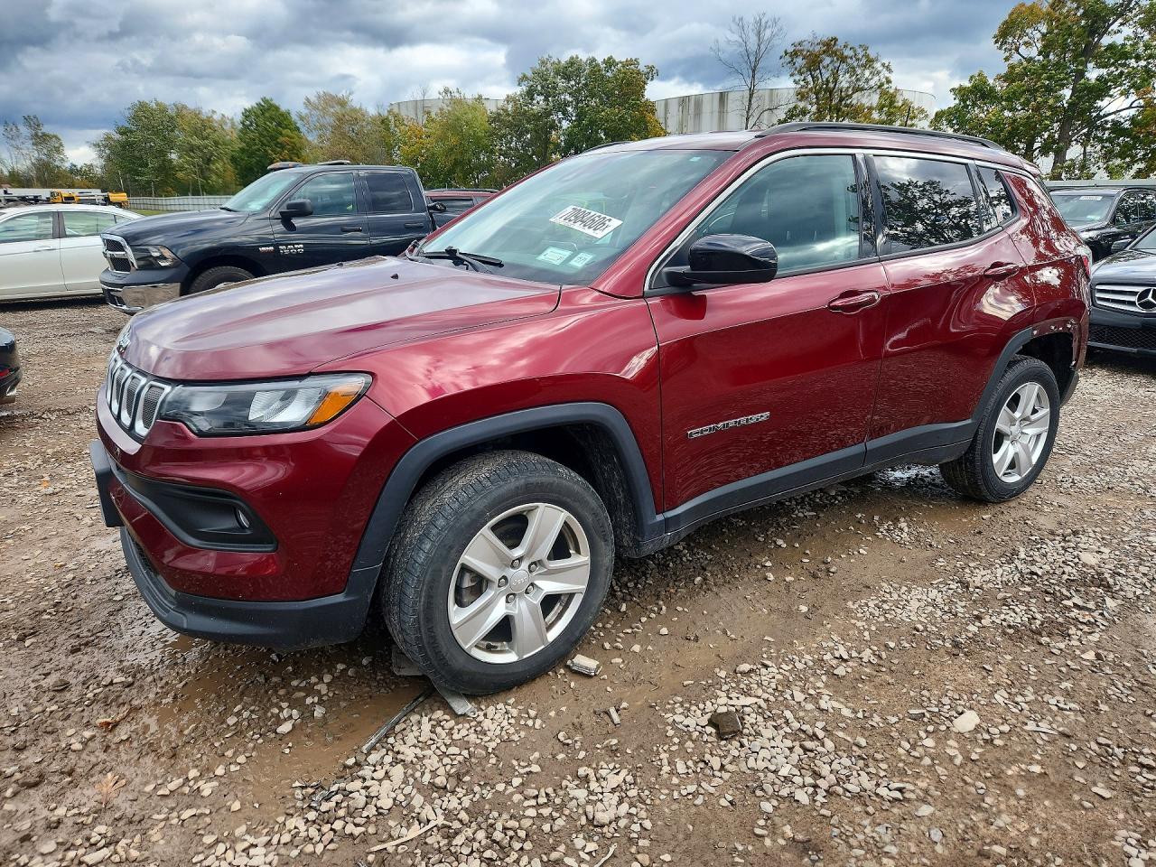 2022 JEEP COMPASS LATITUDE | 3C4NJDBB6NT111266 | UPCARS