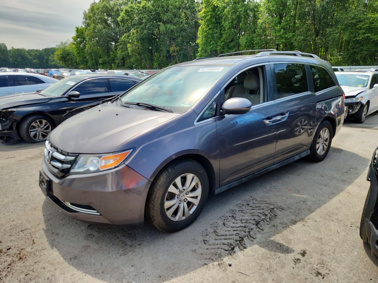 2016 HONDA ODYSSEY SE | 5FNRL5H34GB019673 | UPCARS