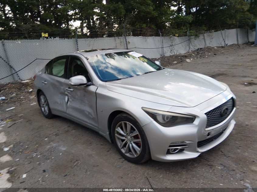 2014 INFINITI Q50 PREMIUM | JN1BV7ARXEM699690 | UPCARS