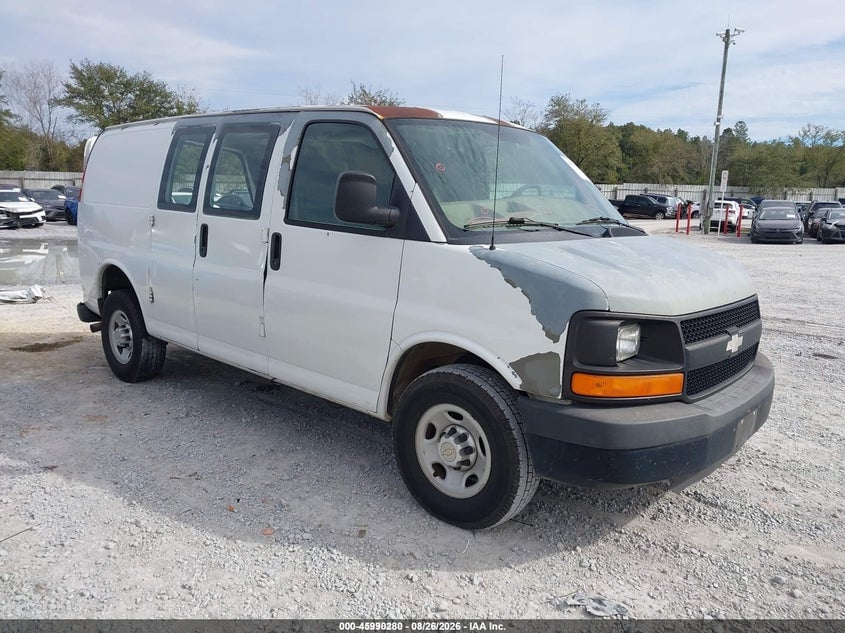 2010 CHEVROLET EXPRESS 2500 WORK VAN | 1GCZGFAA1A1136288 | UPCARS