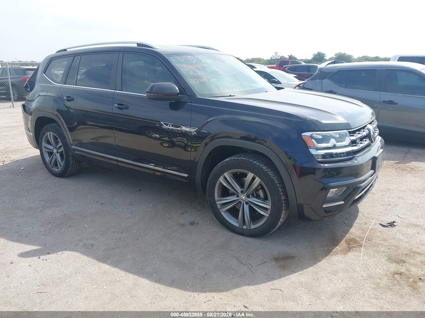 2019 VOLKSWAGEN ATLAS 3.6L V6 SEL R-LINE | 1V2RR2CA9KC593810 | UPCARS