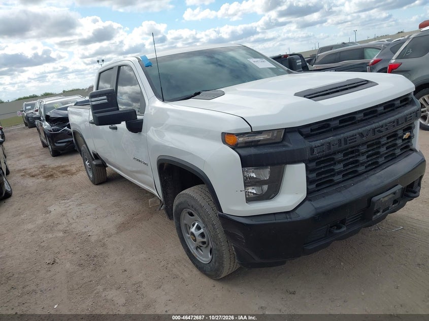 2022 CHEVROLET SILVERADO 2500HD 2WD  STANDARD BED WT | 2GC4WLE73N1206853 | UPCARS