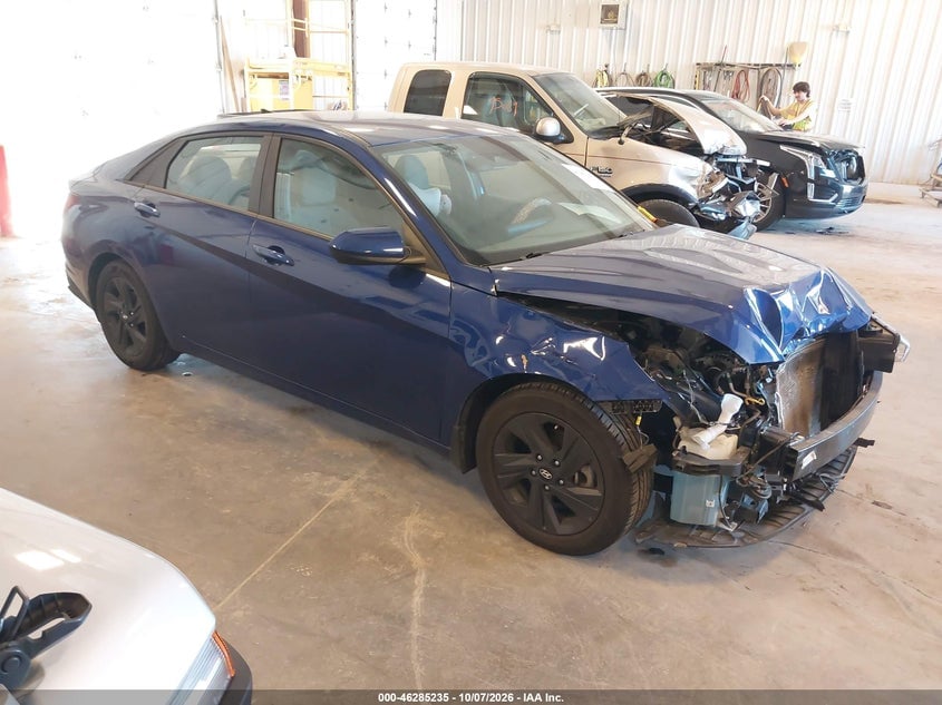 2022 HYUNDAI ELANTRA SEL | 5NPLM4AG2NH073918 | UPCARS