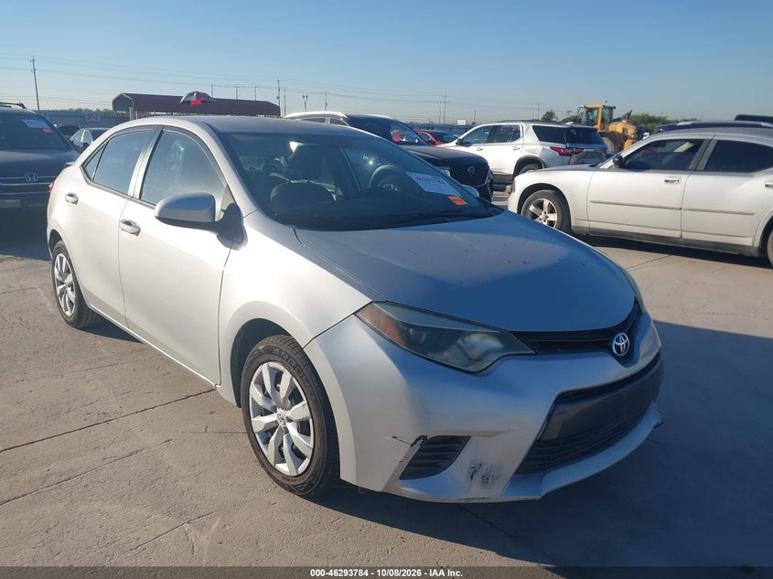 2016 TOYOTA COROLLA LE | 5YFBURHE9GP565509 | UPCARS