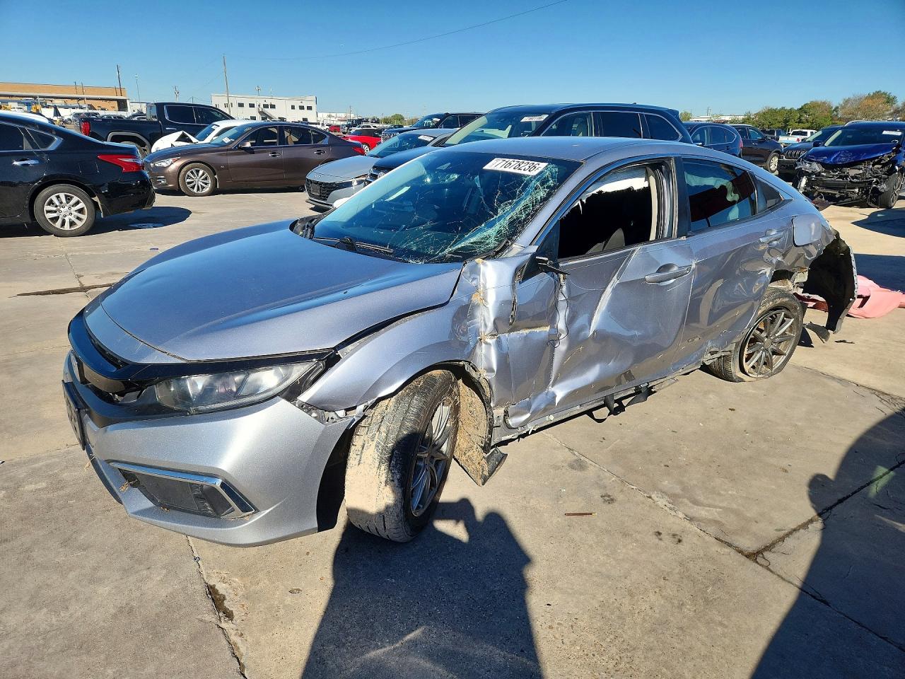 2020 HONDA CIVIC LX | 19XFC2F69LE012863 | UPCARS